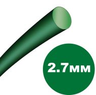 Корда - кръгла зелена 2.7мм