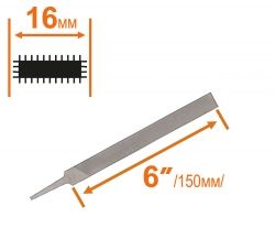 Пила плоска 6"